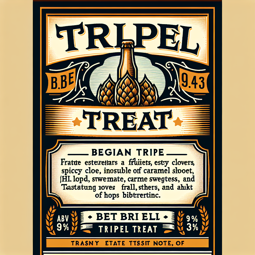 Golden Trinity Tripel