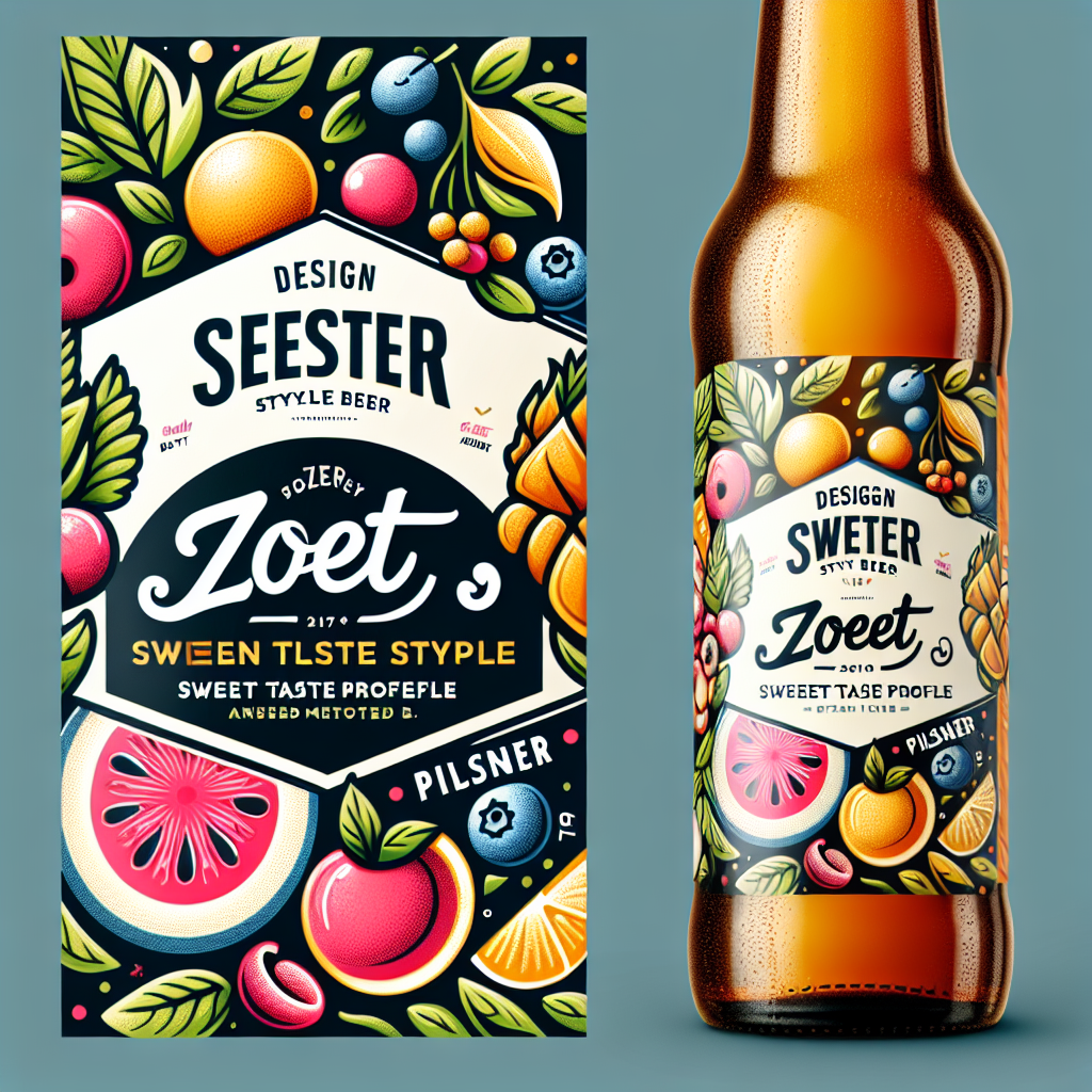 Frisse Zoete Fruitige Pilsner